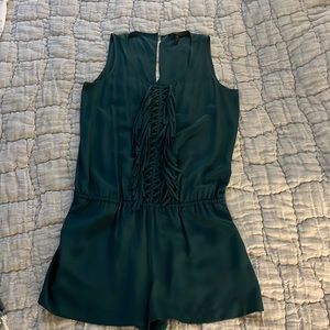 BCBG maxazaria fringe romper